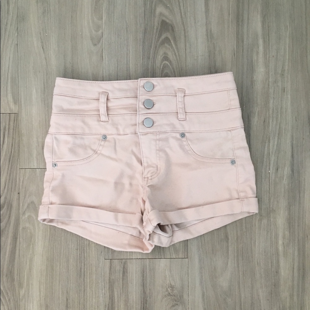 Light Pink Xhilaration Jean Shorts